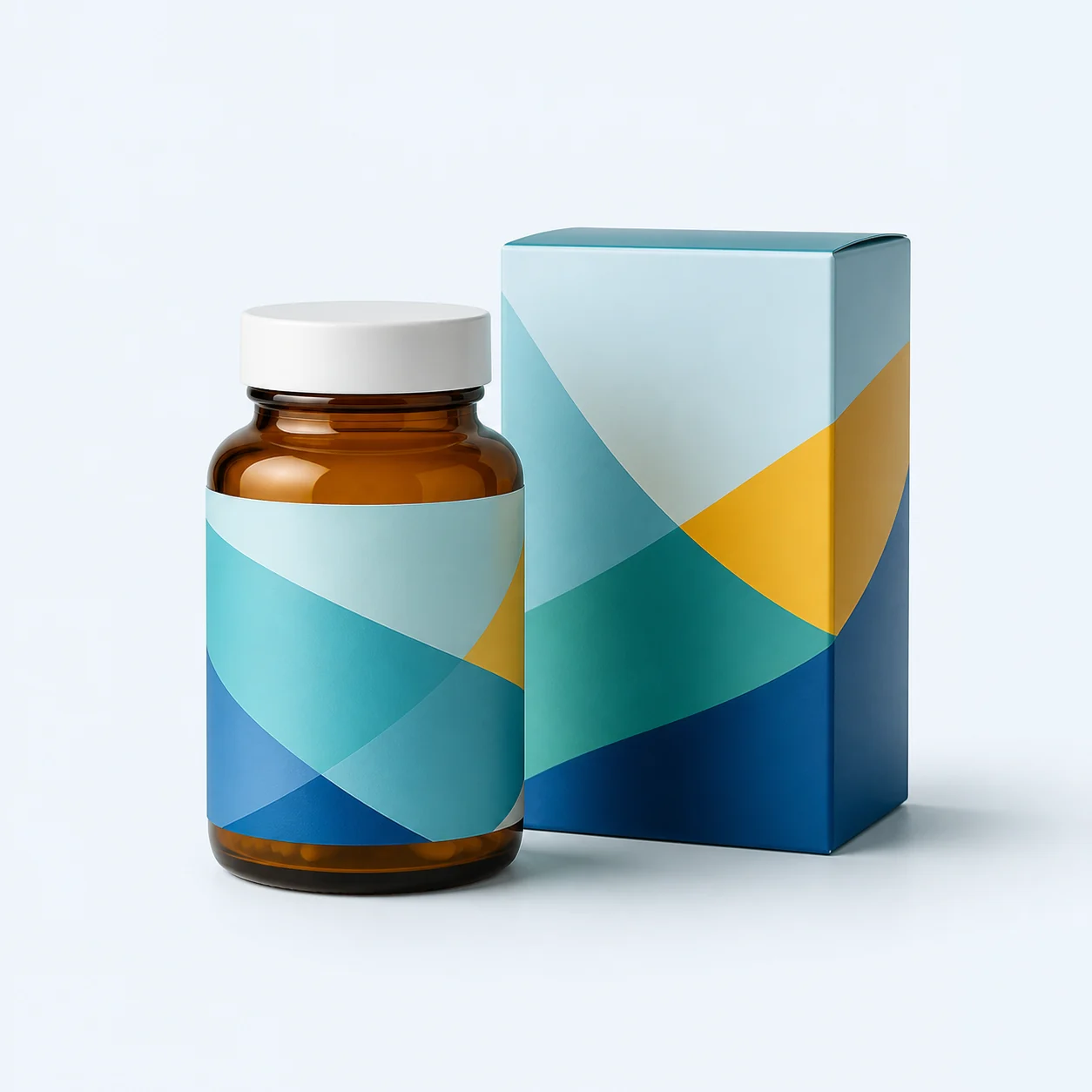 Illustrative packaged product used as a source-image example
